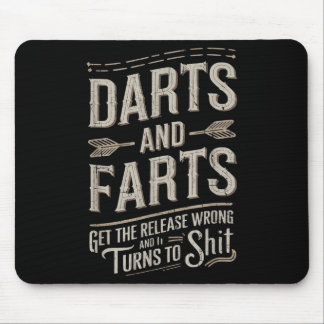 Darts And Farts Get The Release Wrong And It Turns Mouse Pad