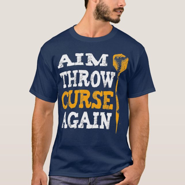 Darts Arrow - Target Costume  Birthday Gift 180 T-Shirt (Front)