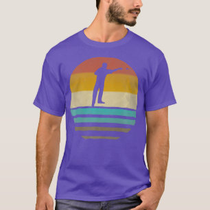 Darts Arrows Retro Vintage Sunset Old School T-Shirt