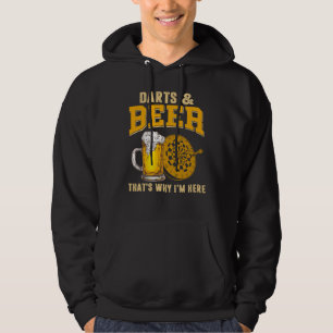 Darts Beer Funny T-Shirt for Dart Player Hoodie