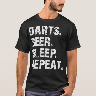 Darts Beer Sleep Repeat T-Shirt