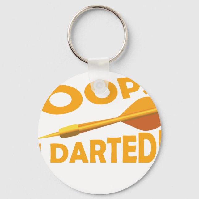 Darts Dart Keychain (Front)
