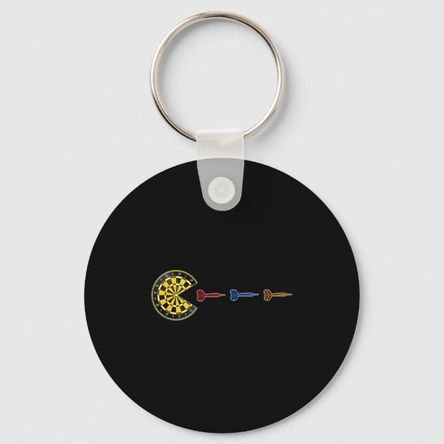 Darts - dart-man  keychain (Front)