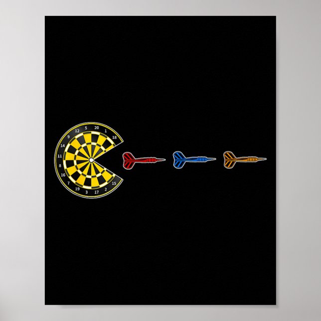 Darts - dart-man  poster (Front)