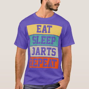Darts Dart Player Retro Funny Gift T-Shirt