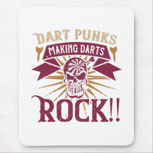 Darts - Dart Punks Making Darts Rock! Mouse Pad