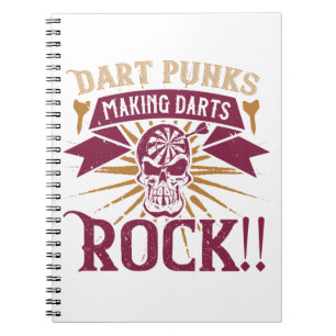 Darts - Dart Punks Making Darts Rock! Notebook