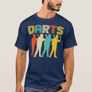 Darts Dart-Throwing Bullseye Dartist Whiskey T-Shirt