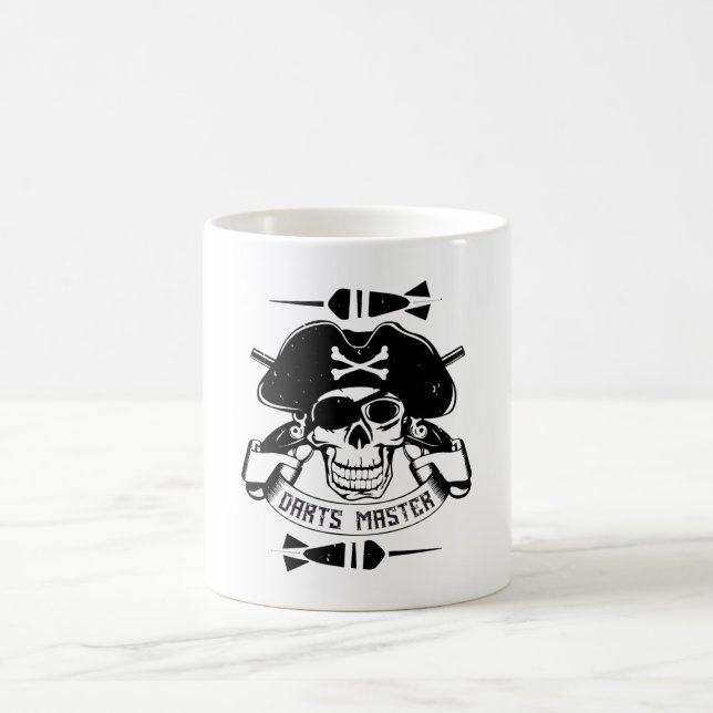 Darts - Darts Master Skull Coffee Mug (Center)