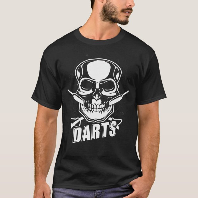 Darts darts motif darts Premium T-Shirt (Front)