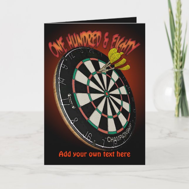 Darts Design Greetings and Notecards (Front)