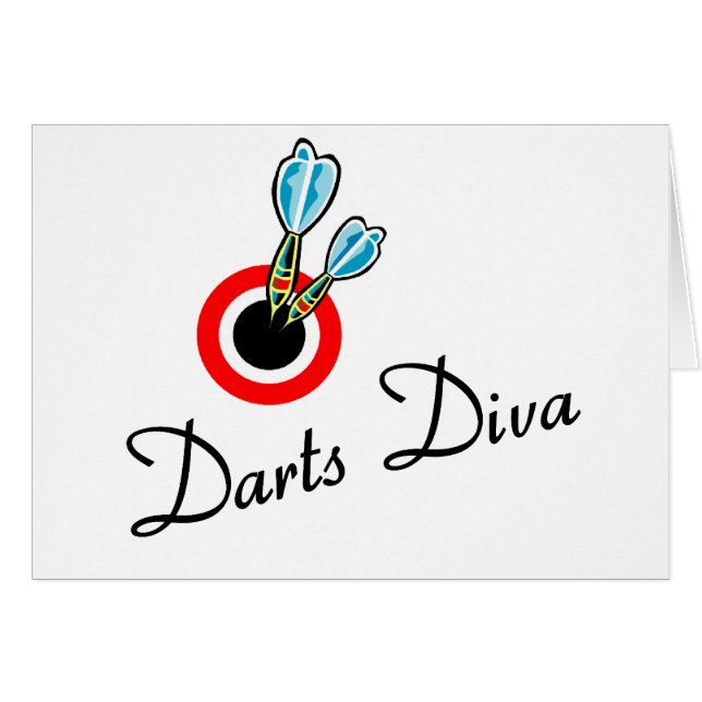 Darts Diva (Front Horizontal)