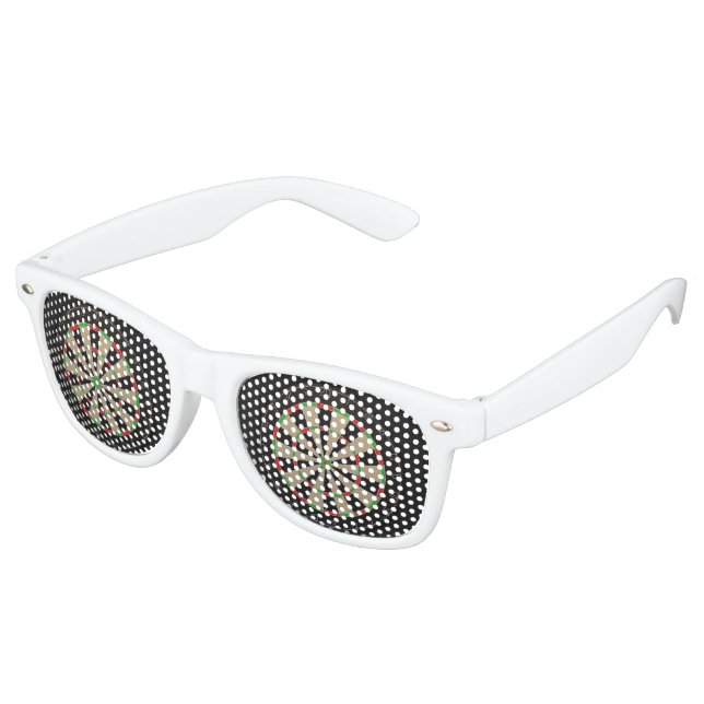 Darts Fans 🎯😍 Dartboard Retro Sunglasses (Angled)