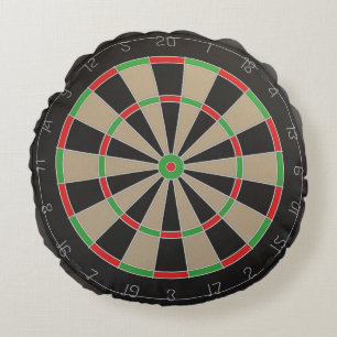 Darts Fans 🎯😍 Dartboard Round Pillow