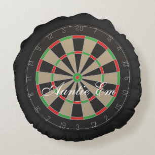 Darts Fans 🎯😍 Dartboard Round Pillow
