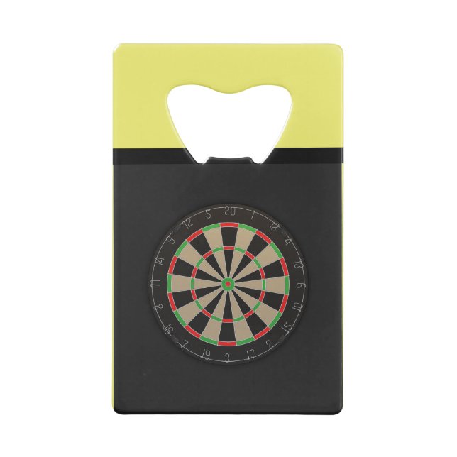 Darts Fans 🎯😍 Dartboard Wallet Bottle Opener (Back)
