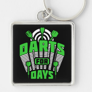Darts For Days Premium Keychain