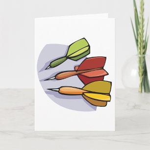 Darts Greeting Cards
