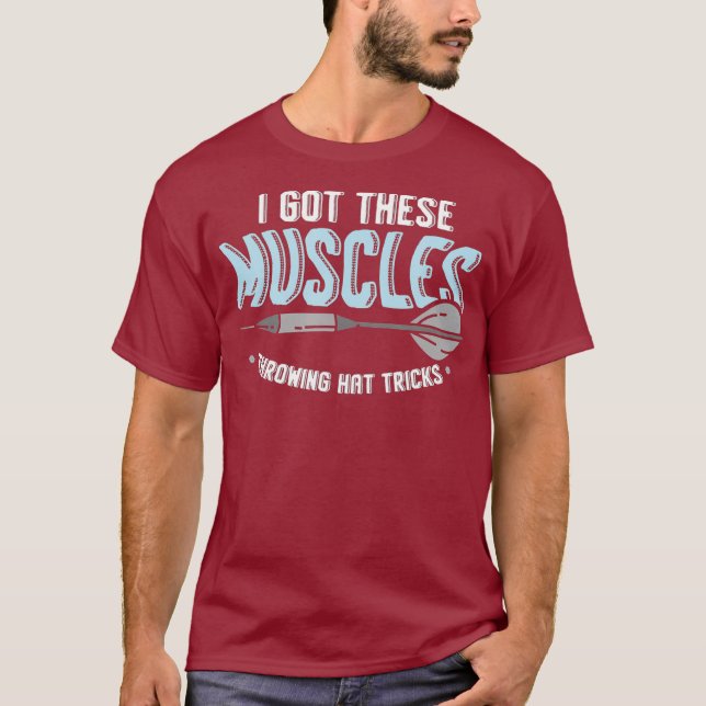 DARTS II Throwing Hat Tricks T-Shirt (Front)
