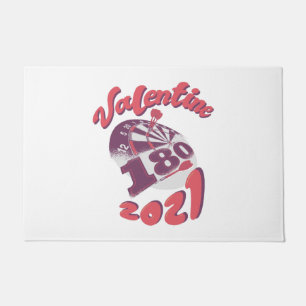 Darts is my Valentine 2021 Doormat