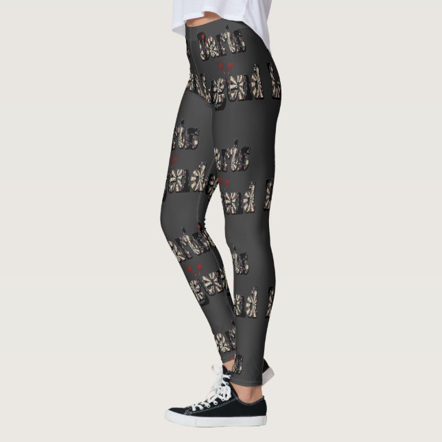 Darts Legend Is The Word, Leggings (Left)
