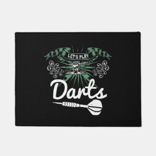 Darts - Let's Play Darts Doormat