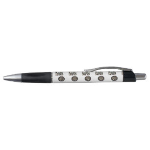 Darts Logo And Dartboard, Pen
