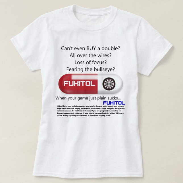 Darts Meds Darts Shirt (Design Front)