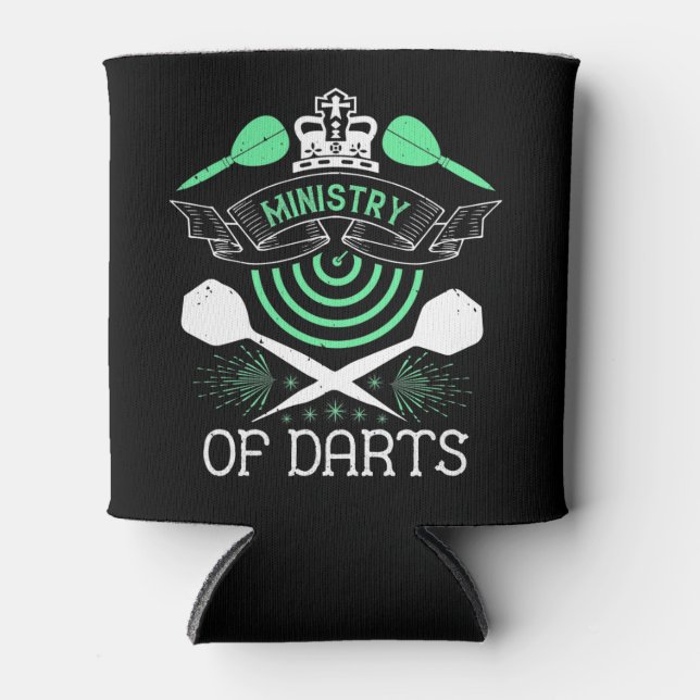 Darts - Ministry Of Darts Can Cooler (Front)