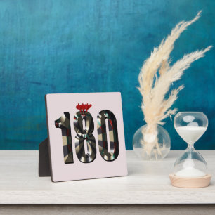 Darts Perfect Score One Hundred And Eighty, Plaque