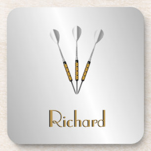 Darts Personalized / Monogram Coaster
