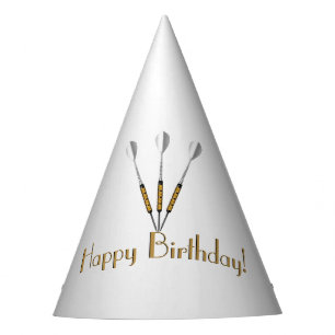 Darts Personalized / Monogram Party Hat
