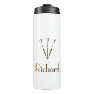 Darts Personalized / Monogram Thermal Tumbler