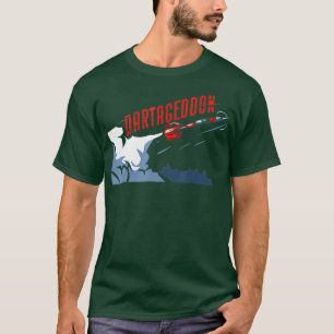 Darts Player Dartageddon Rocket T-Shirt