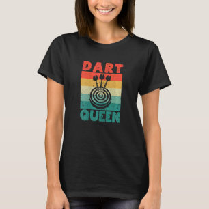 Darts Player Fans Proud Women Mother's Day Dart Q T-Shirt