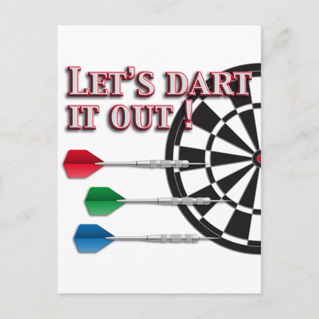 Darts Postcard (Front)