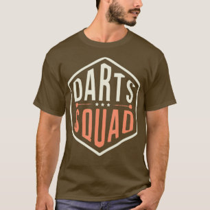 Darts Squad Board Arrow Dart Player T-Shirt