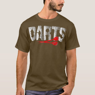 Darts T Shirt Vintage Style Dart Shirt for Dart