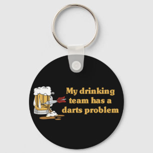 Darts Team Keychain