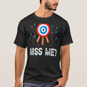 Darts Thrower Dart Throwing Game Playing Competiti T-Shirt