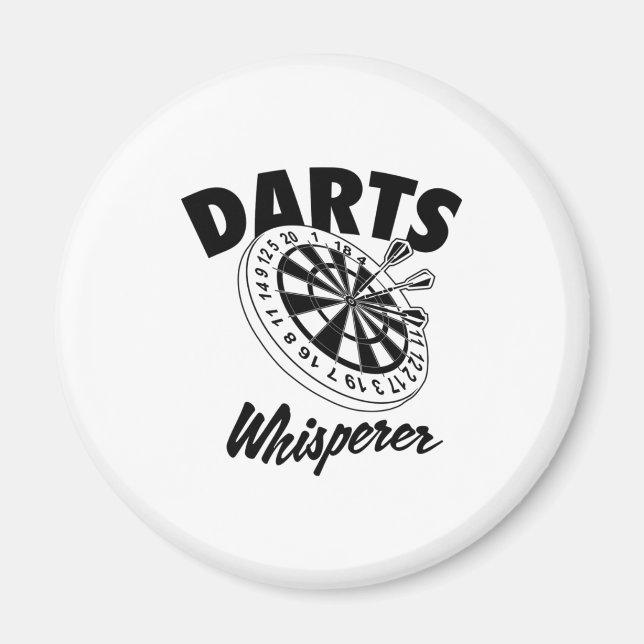 Darts Whisperer Magnet (Front)