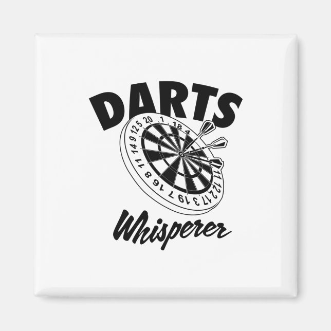 Darts Whisperer Magnet (Front)