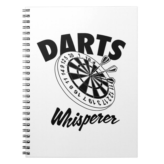 Darts Whisperer Notebook (Front)