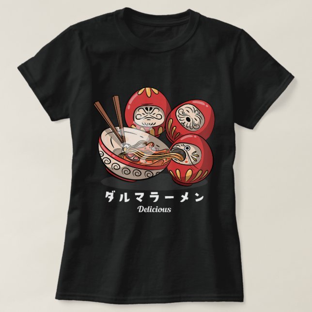 Daruma Dharma Ramen Ramen Delicious Ramen Lovers G T-Shirt (Design Front)