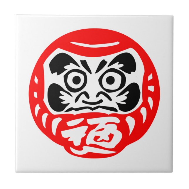 Daruma doll tile (Front)