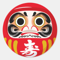 Daruma doll (traditional Japanese good luck charm)
