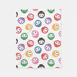 Daruma Fleece Blanket