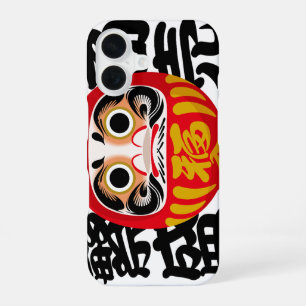 Daruma for Business Success and Prosperity iPhone 16 Case