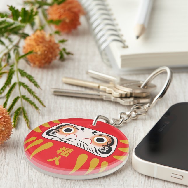 Daruma japonais (deux yeux) (Devant droit)