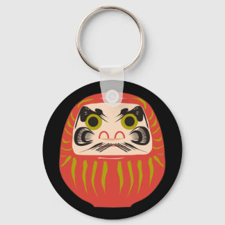 Daruma Keychain